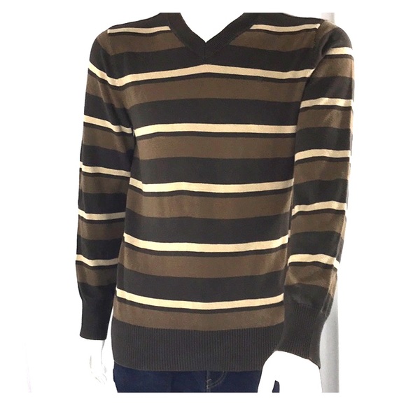 Hurley Striped Men’s V Neck Sweater. Make an offer! - Picture 1 of 4